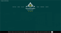 Desktop Screenshot of hotel-quadrifoglio.com